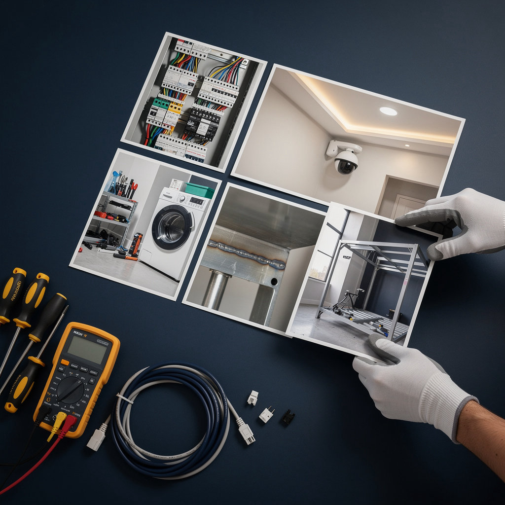 TecnoHogar JX instalación profesional de cámaras de seguridad WiFi y sistemas eléctricos en Babahoyo